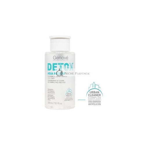 Detox Micellás Arctisztító Sminklemosó, 300ml