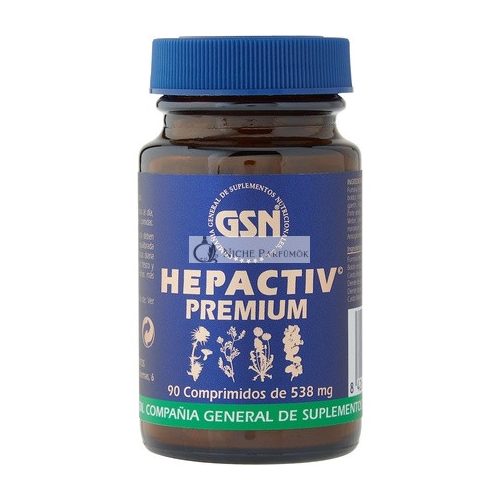 Nutricosmetics Gsn Hepactiv 400mg 90 Tabletta