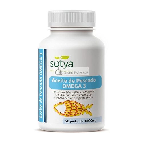 Sotya Omega 3 Fischöl 1400 mg, 50 Perlen