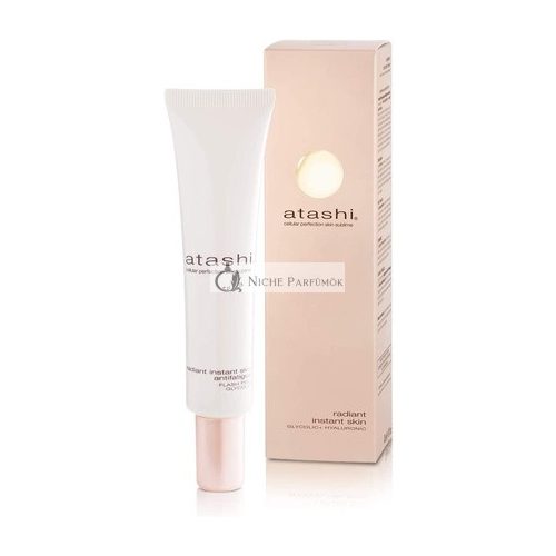 Atashi Firmness & Brightness Ragyogó Azonnali Bőr Anti-Fáradtság Villanás Hámlasztó Hatású Gél, 40ml