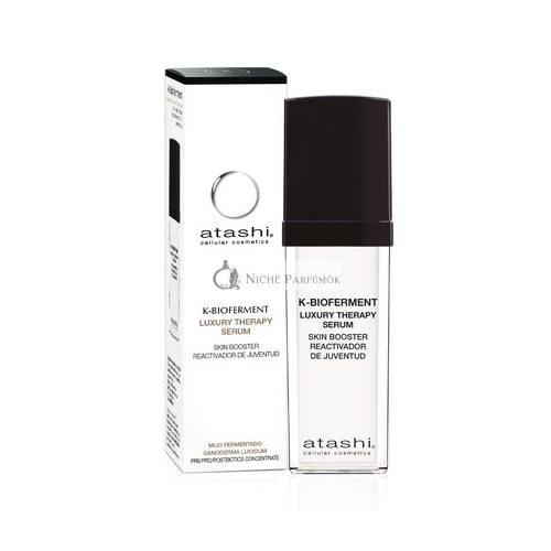 Atashi K-Bioferment Therapie Luxus Serum Hautbooster Anti-Aging Revitalisierend Regenerierend Gesichtsserum, 30ml