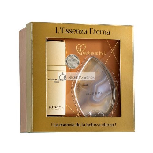 Atashi L'Essenza Eterna Anti-Aging Szérum Bakuchiol és Guasha Achát, 30ml