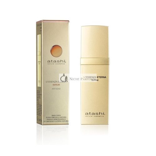 Atashi L'Essenza Eterna Regenerierendes Anti-Aging Serum mit Antioxidantien und Bluelight-Schutz, 30ml