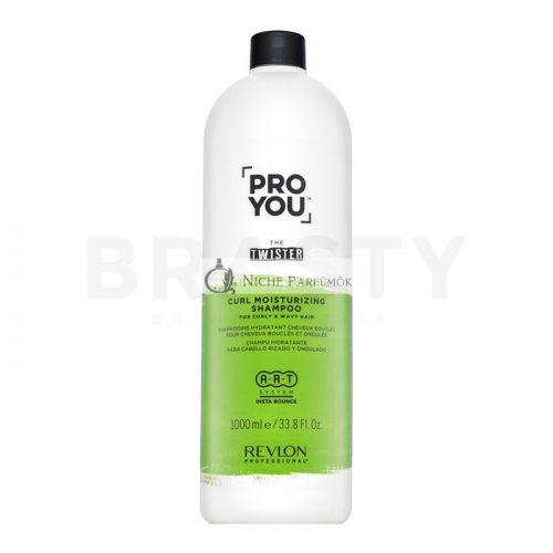 Revlon Professional Pro You The Twister Curl Moisturizing Shampoo tápláló sampon hullámos és göndör hajra 1000 ml