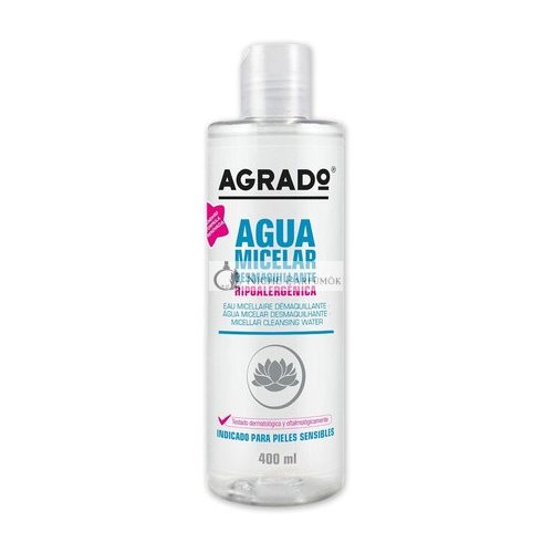 Agrado Micellás Tisztítóvíz, 400ml