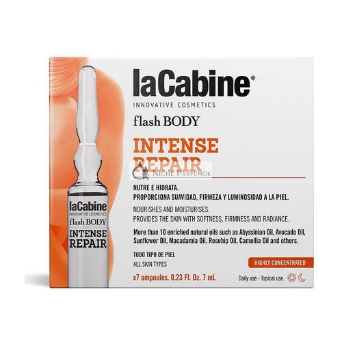 La Cabine Flash Body Intensive Repair 7 Ampullen, 7ml