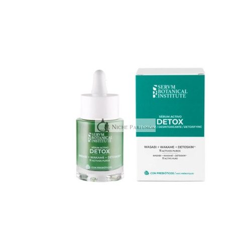 Aktives Detox-Serum gegen Falten und Anti-Aging-Creme - Antioxidative Gesichtspflege