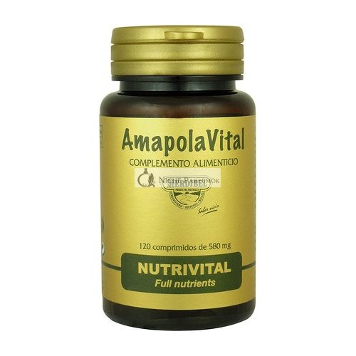 Nutricosmetics Herdibel Amapolavital 120 Tabletta