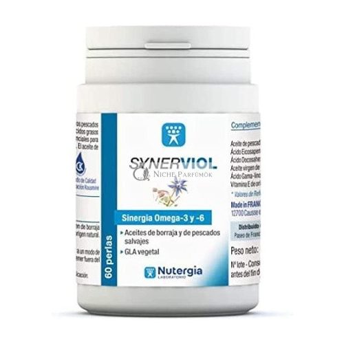 Nutergia SYNERVIOL 180 Perlen NUTERGY Schwarz/Weiß Standard