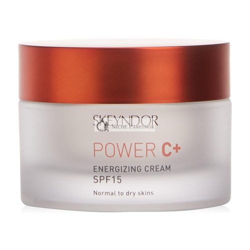 POWER C+ Belebende Creme SPF15 für normale bis trockene Haut, 50ml