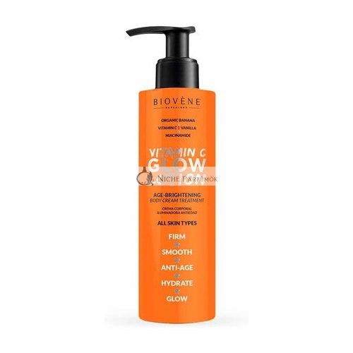 Vitamin C Glow Lotion Altershellenden Körpercreme, 200ml