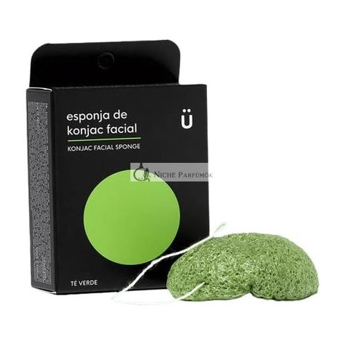 Konjac Gesichtsreinigungsschwamm mit grünem Tee, 15 g