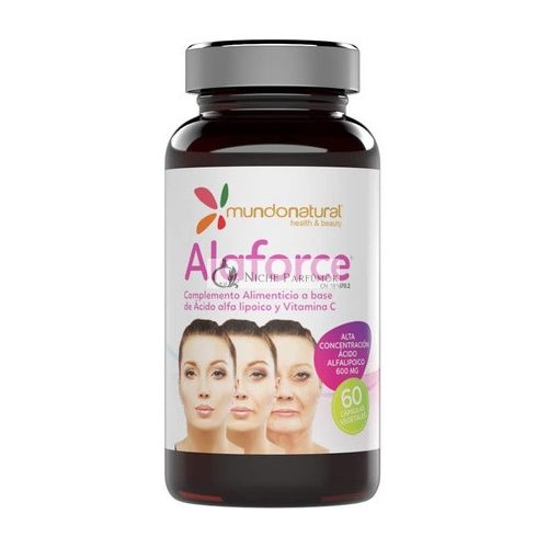 Nutricosmetics Mundo Natu Alaforce 600mg, 60 Kapseln