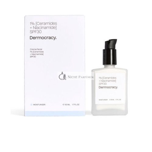 Home Dermocracy Unisex 1% Ceramid + Niacinamid SPF30 Arckrém, 50ml