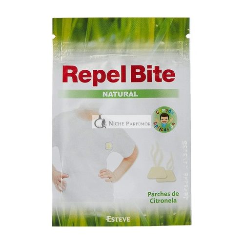 Repel Bite Natural 24 Citronella Insektenabwehr-Pflaster - Mehr Natürlicher Schutz - Wirkung bis zu 8-12 Stunden - Für Kinder und Erwachsene mit den Sensibelsten Haut