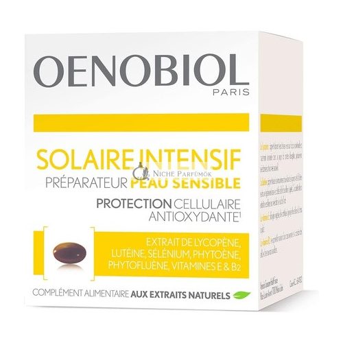 Oenobiol Solar Intensive Hautvorbereitung für Empfindliche Haut 30 Kapseln