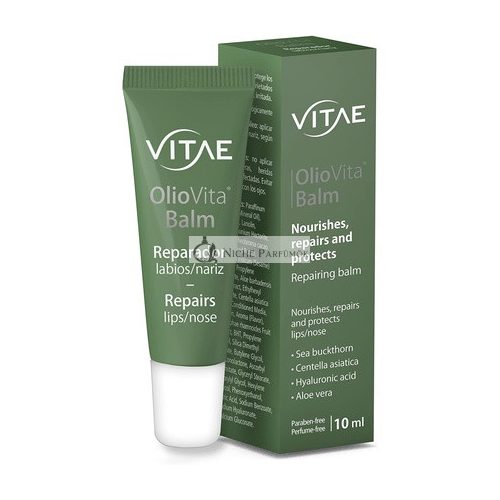 Vitae Oliovita Balsam Schutz, Hydratation und Regeneration für Nase und Lippen, 10 ml