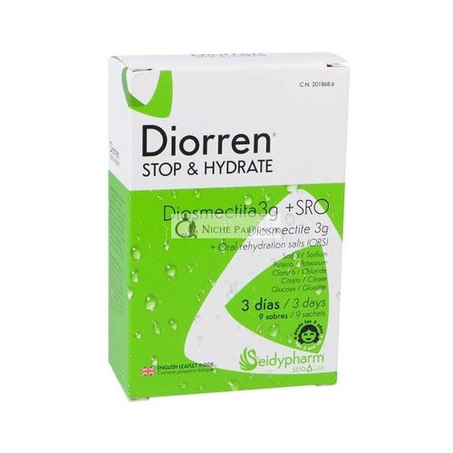 Diorren Stop Hydrate 9 Sachets