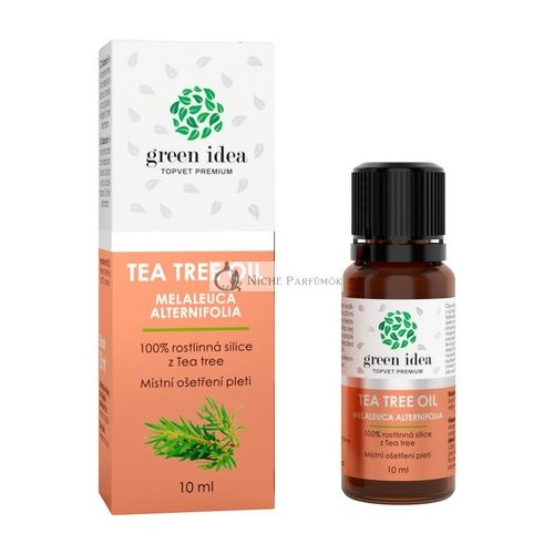 Green Idea Teafaolaj 100% Zöldség Esszenciális Olaj - 10 ml