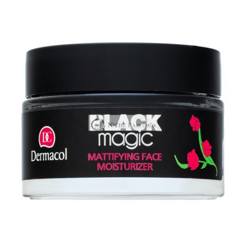 Dermacol Black Magic Mattifying Face Moisturizer Mattító arczselé hidratáló hatású 50 ml