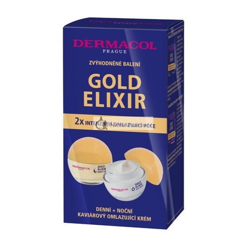 Dermacol Gold Elixír Krém (duó)