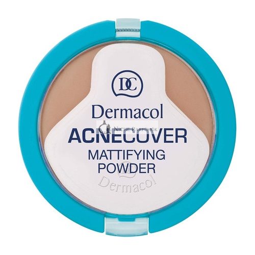 Dermacol ACNEcover Mattifying Powder Puder für problematische Haut No.04 Honey 11 g