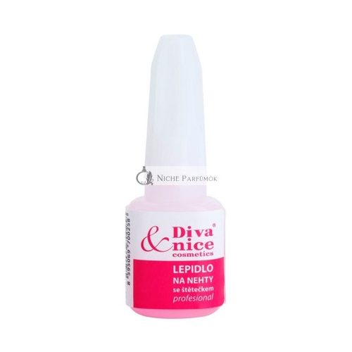 Diva & Nice Cosmetics Nagelkleber mit Pinsel