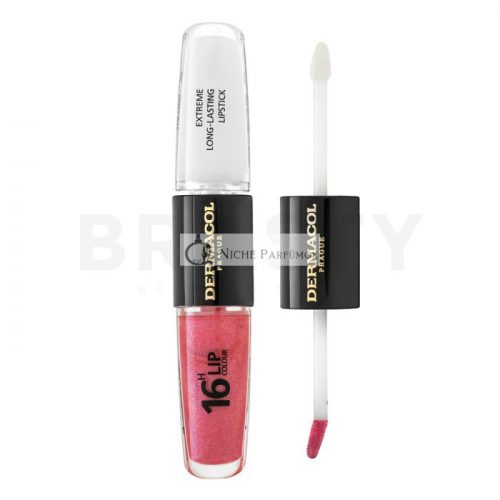 Dermacol 16H Lip Colour Extreme Long-Lasting Lipstick tartós, két fázisú szájfény No. 15 8 ml