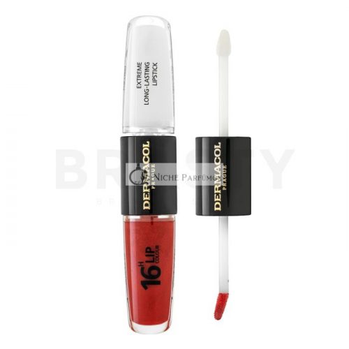 Dermacol 16H Lip Colour Extreme Long-Lasting Lipstick tartós, két fázisú szájfény No. 20 8 ml