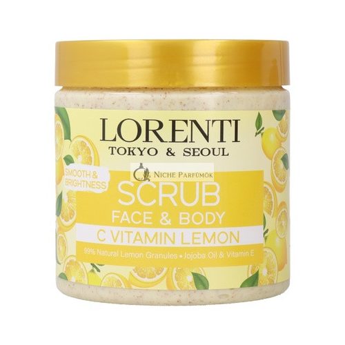 Lorenti Peeling Scrub 500 Ml Zitrone - Peeling Hautpflege