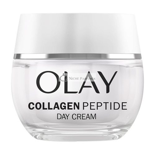 Olay Kollagen Peptid Gesichtsfeuchtigkeitscreme Tagescreme mit Niacinamid und Antioxidans Vitamin E, 50ml