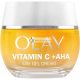 Olay Vitamin C Arcpuhító Nappali Gélkrém AHA-val, Niacinamiddal 99%-os Tisztaságú és E-vitaminnal, 50ml