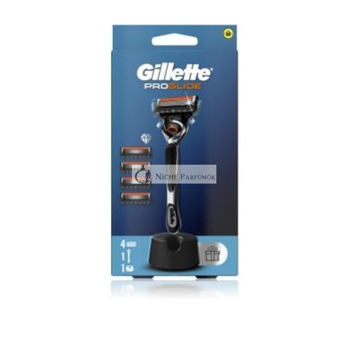 Gillette Pro Glide Borotva Állvánnyal és Pótpengékkel