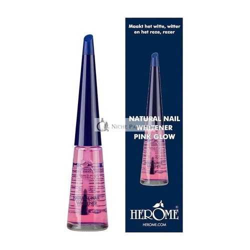 Herome natürlicher Nagelaufheller Pink Glow, 10ml