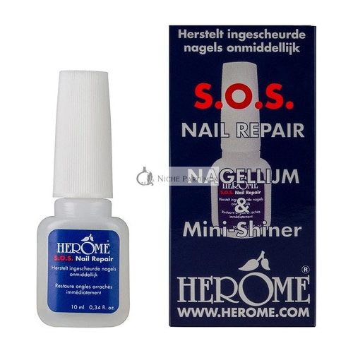 Herome SOS Nagelreparatur - Repariert Gebrochene Nägel - Nagelkleber, 10ml