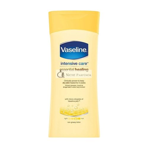 Vaseline Intensive Care Alapvető Gyógyító Testápoló 200ml Illatmentes