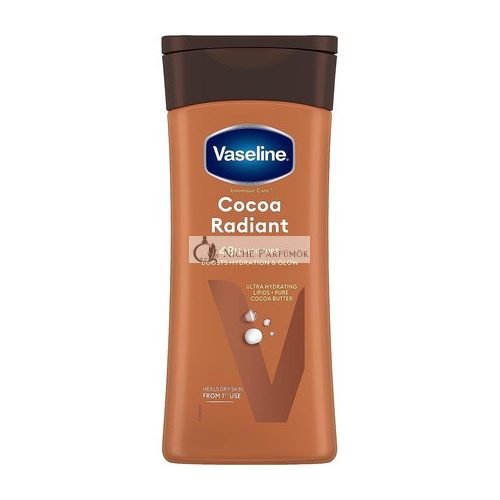 Vaseline Intenzív Ápolás Kakaó Radiáns Testápoló 200ml