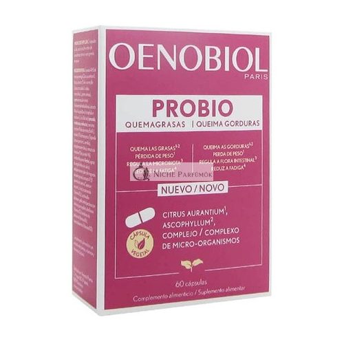 Oenobiol Probiotika Fettverbrennungs Ergänzung 60 Kapseln