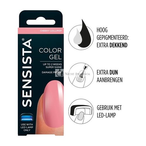 Sensista Color Gel Cheeky Lollipop - Rosa