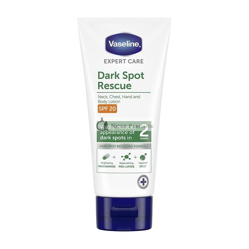 Vaseline Expert Care Sötét Folt Megmentő Kéz- és Testápoló Lotion SPF 20, 100ml