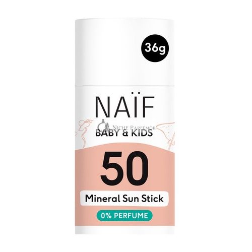 Naif Baby Kids ásványi napvédő stick SPF50 - 36 g