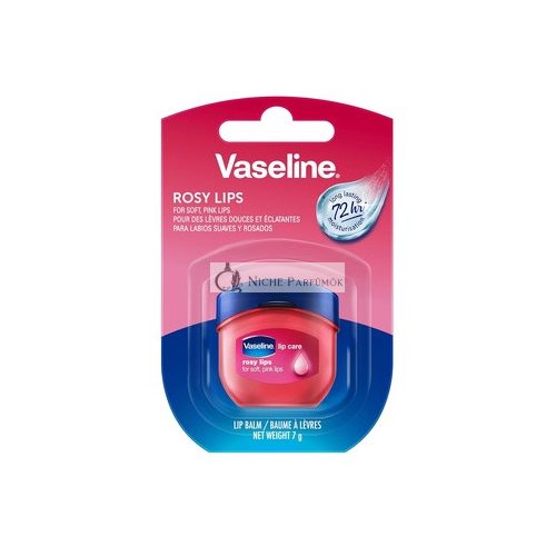 Vaseline Lip Therapy Rosy Feuchtigkeitsspendender Lippenbalsam, 7g