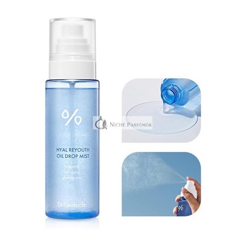 Dr.Ceuracle Hyal Reyouth Öl Tropfen Mist Hydratisierendes Spray Serum für strahlende Haut, Zuckerrohr-Extrakt - Pflanzliches Squalan-Öl, Anti-Aging Gesichtstoner Mist für trockene, empfindliche Haut