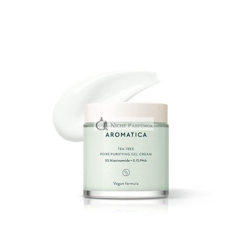 AROMATICA Teebaum Pore Purifying Gel-Cream mit Niacinamid und PHA 100ml