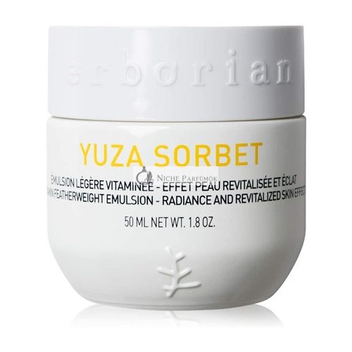 Erborian Yuza Sorbet Nappali Krém Tápláló és Védő Öregedésgátló Arckrém, 50ml