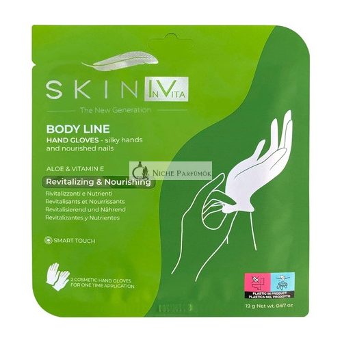 Skin IV Koreanische feuchtigkeitsspendende Handschuhe mit Aloe und Vitamin E, 19g