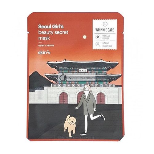 Anti-Falten Gesichtsmaske - Seoul Girl's Beauty Secret Mask (Faltenpflege-Maske) 10 x 20g