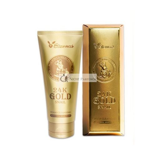 Elizavecca Milky Piggy Gold Snail Hab Foam Tisztító 170g