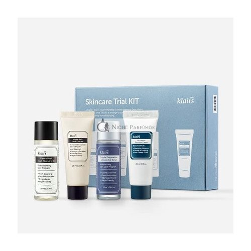 DearKlairs Hautpflege-Testsets 4 Minis Reinigungsöl, Reiniger, Toner, Creme, Reise Must-Haves