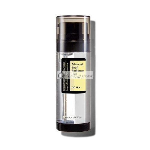 COSRX Niacinamid 5% + Schneckenmucin 74% Dual Essence gegen dunkle Flecken & Anti-Aging, 80ml